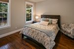 Third bedroom with Queen bed and luxury linens.